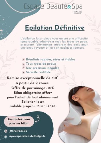Offre Epilation Laser